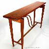 Straight
Hallway-Entry-Sofa Table
W12"xL60"xH34"
Mesquite with turquoise inlay